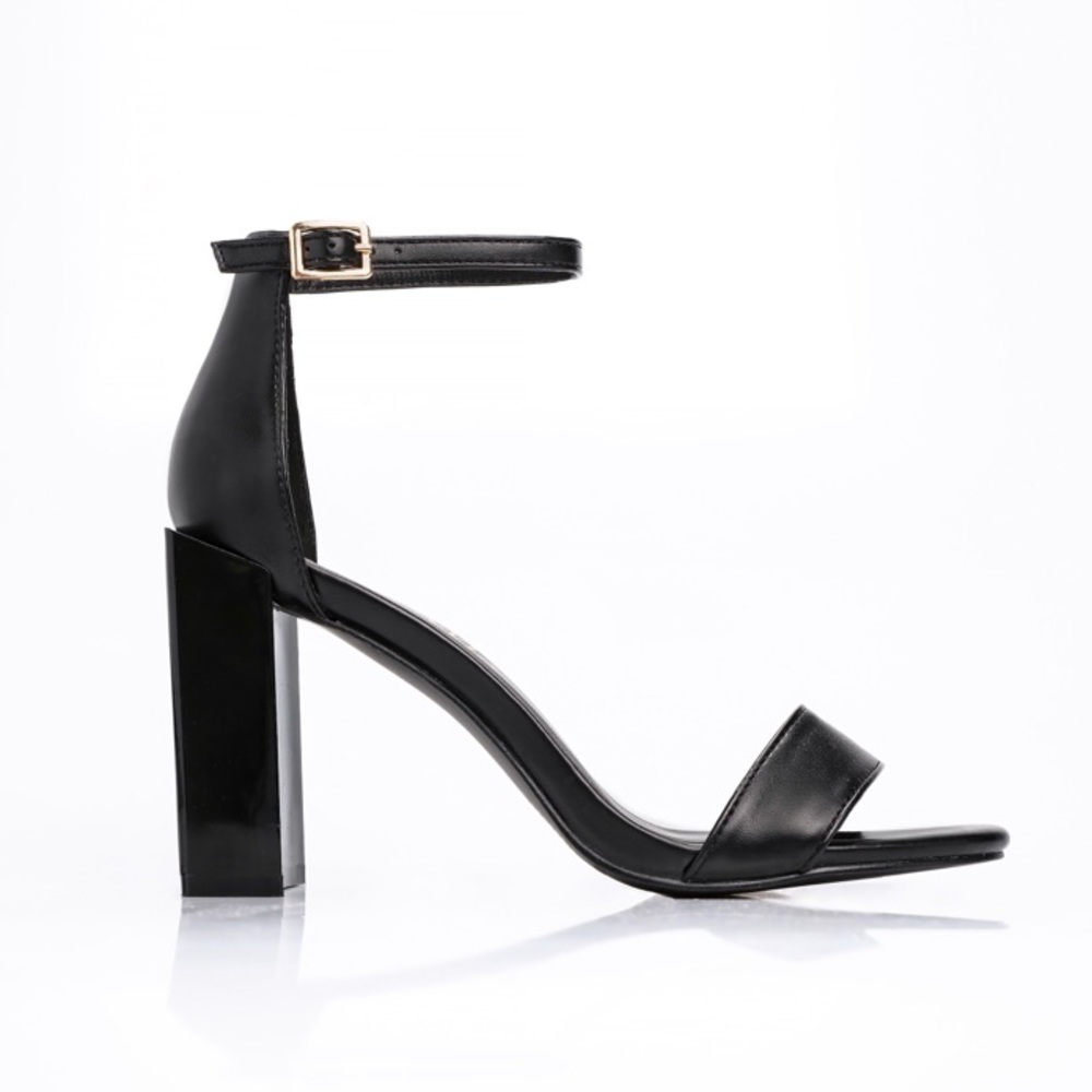 Fashion Nova Block Him Heel